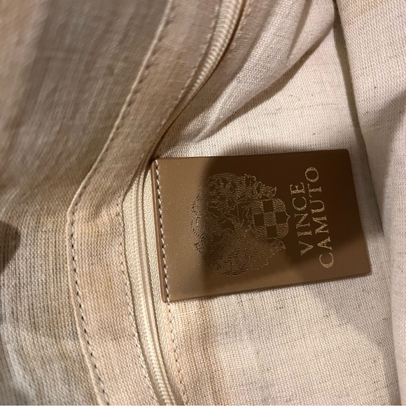 Vince Camuto Brown Suade Top Handle Bag - Picture 4 of 7